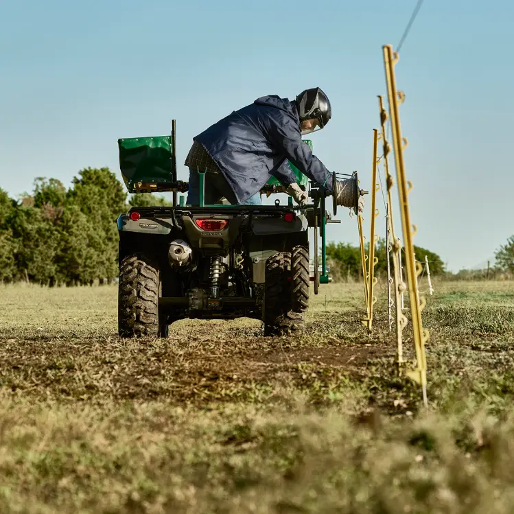 Instalación de boyero eléctrico