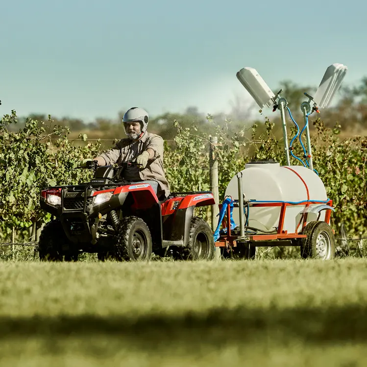 Aplicación de herbicida